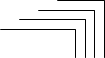 Четырехлинейное соединение, проводник, кабель, линия, канал передачи, линия связи (горизонтально-вертикальная линия).