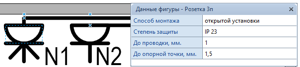 Настройка точек подключения розеток