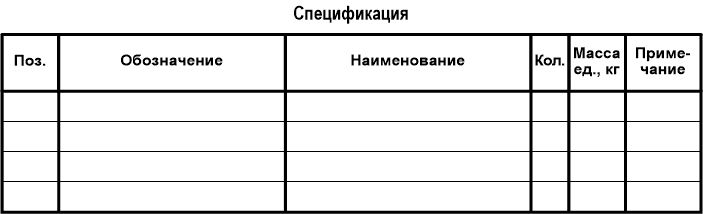 Спецификация