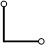 Условное обозначение - воздушная линия электропередачи (линия вертикально-горизонтальная).