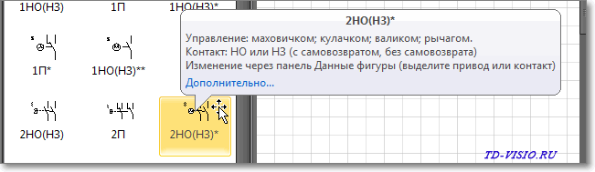 Фигуры Visio