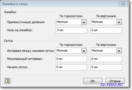 Как в visio изменить масштаб чертежа