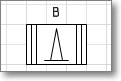 Условное графическое обозначение. Трафарет Visio - радиоизотопный источник тепла.