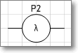 Условное графическое обозначение. Трафарет Visio - волномер.