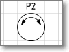 Условное графическое обозначение. Трафарет Visio - синхроноскоп.