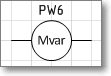 Условное графическое обозначение. Трафарет Visio - мегаварметр.